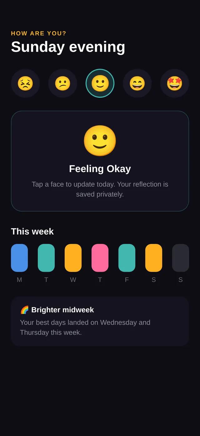 Tide — Mood Journal
