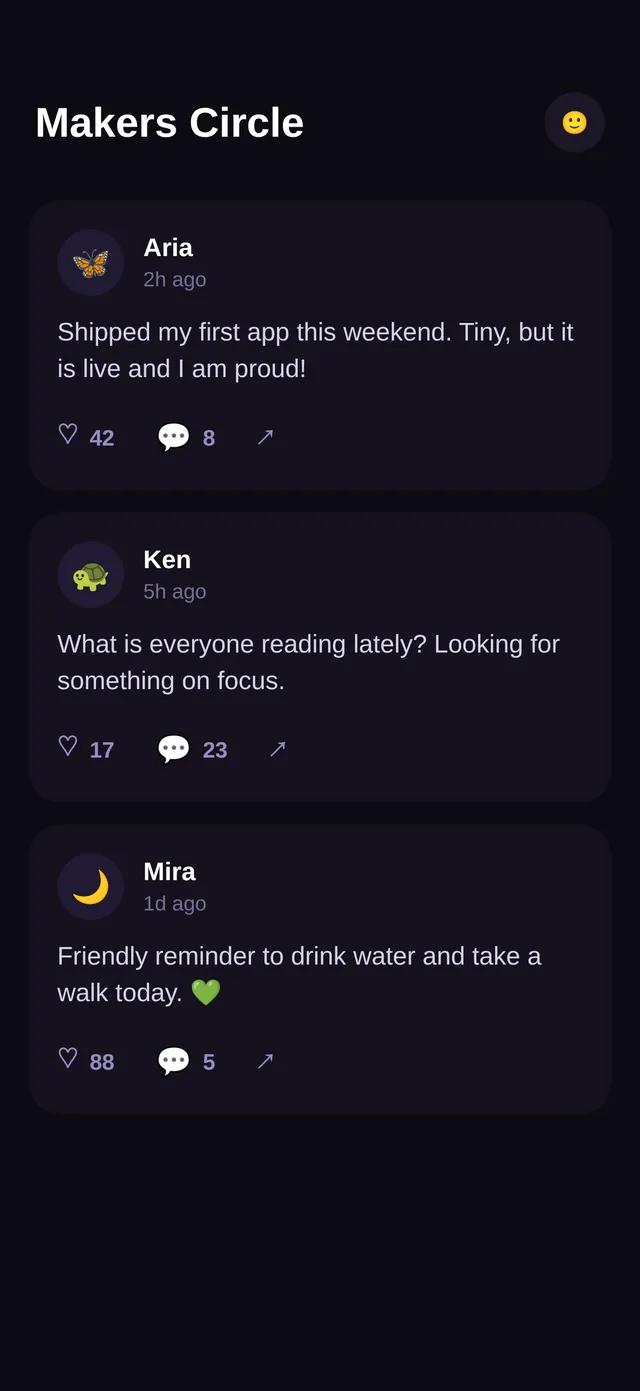 Circle — Community