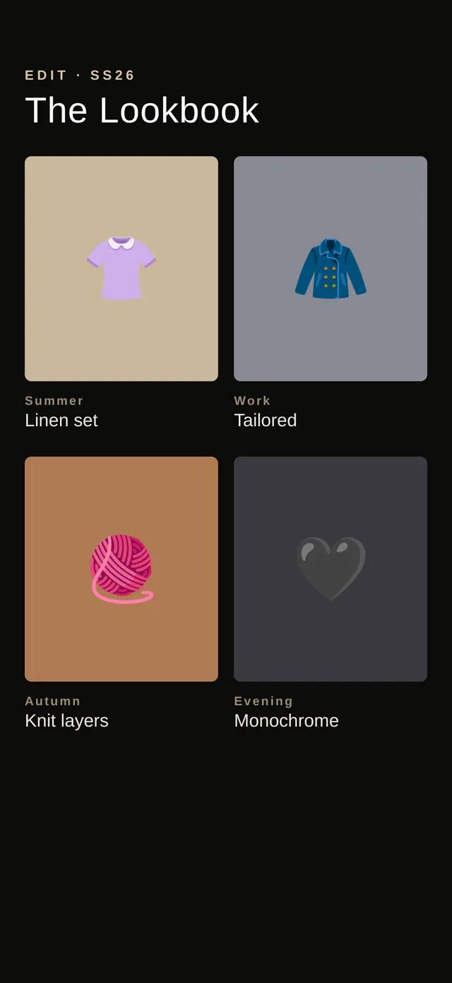 Thread — Lookbook