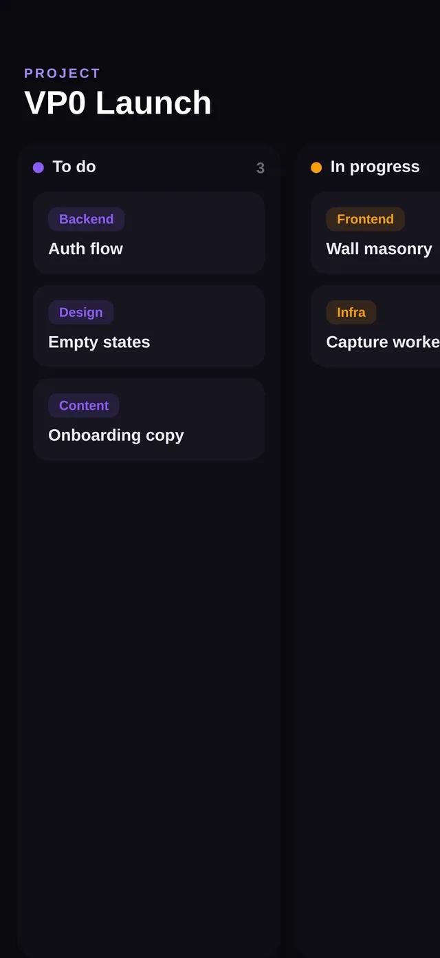 Board — Kanban