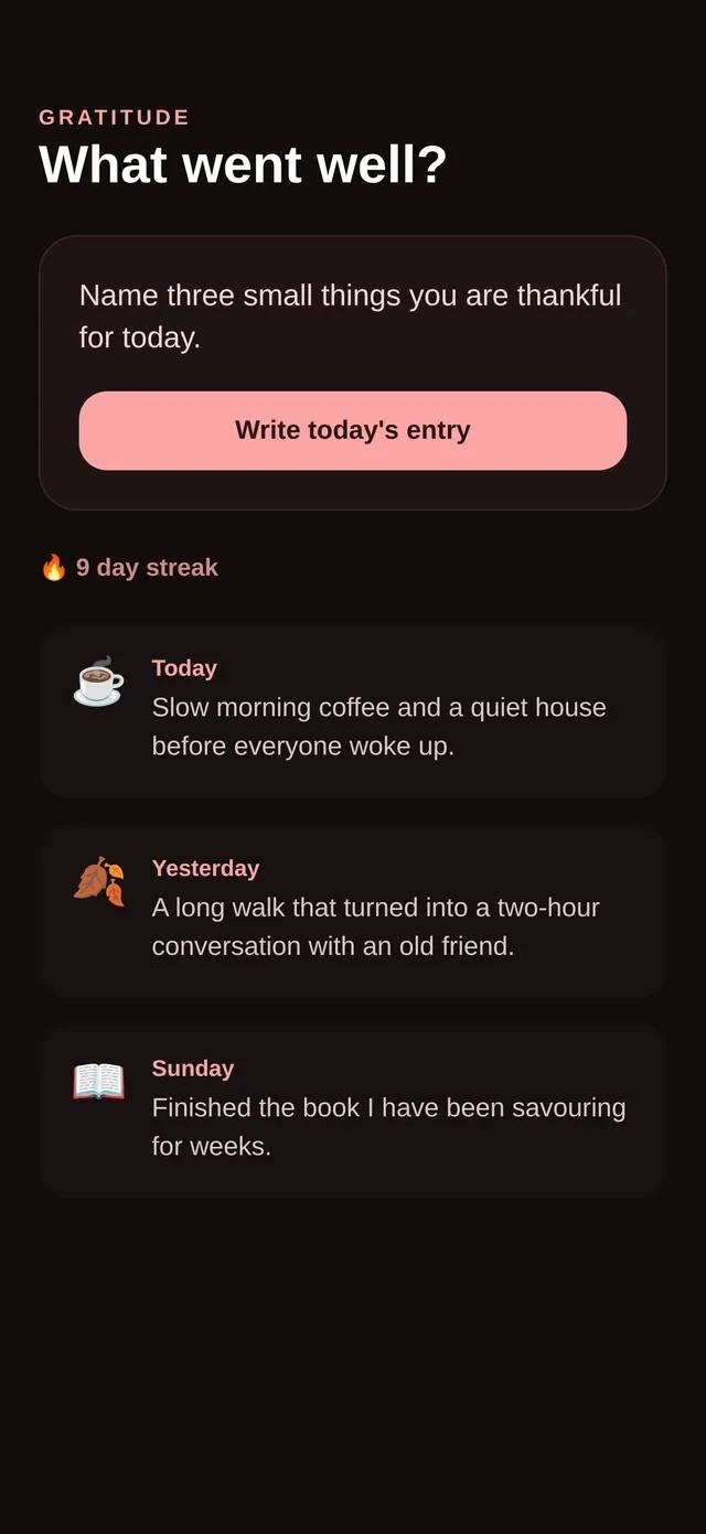 Grateful — Journal