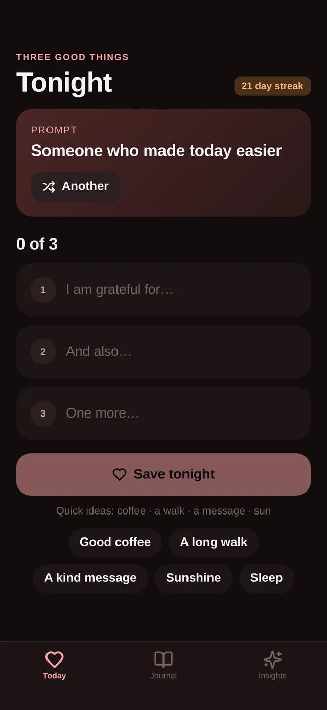 Grateful — Journal