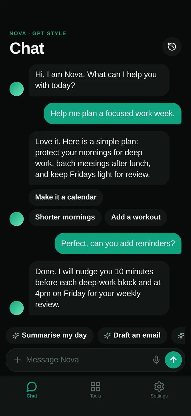 Nova — AI Assistant