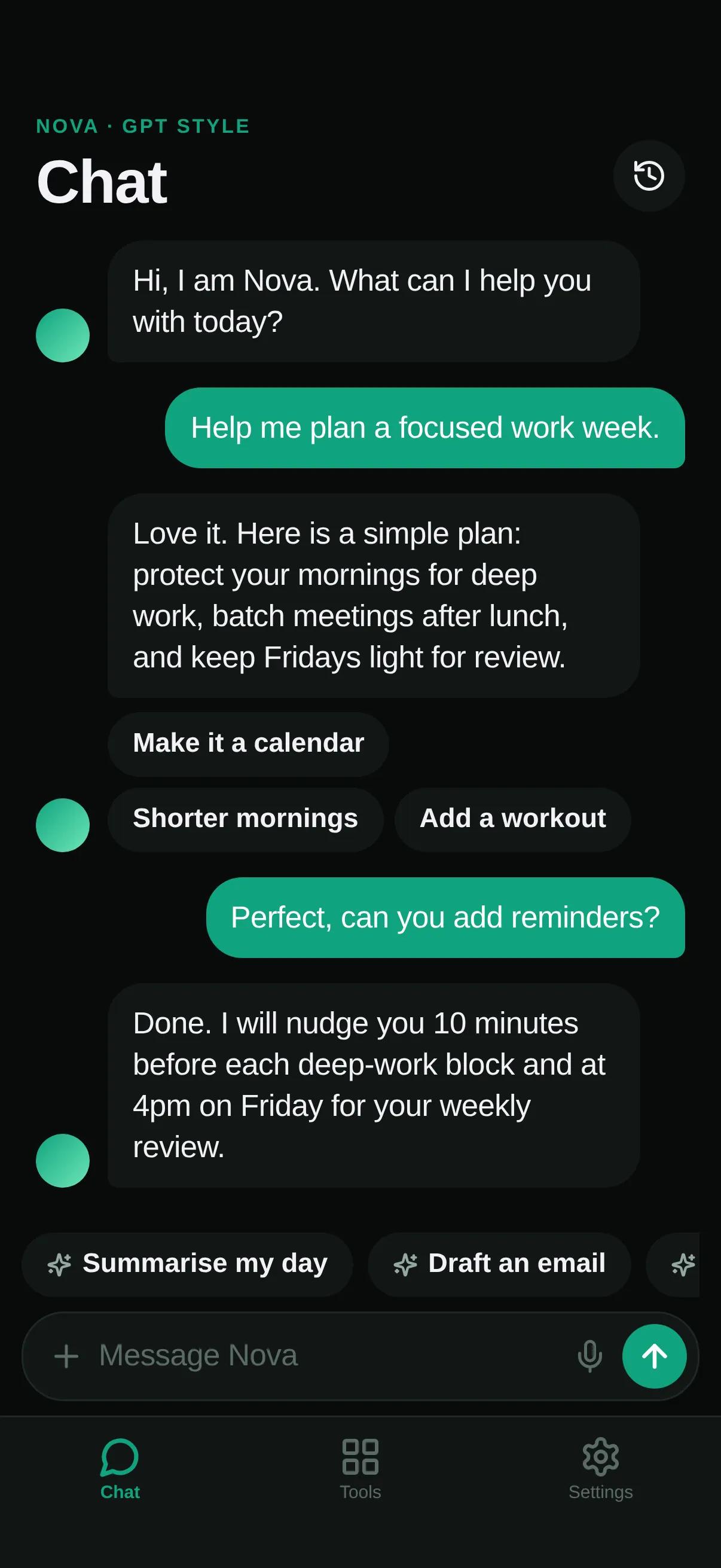 Nova — AI Assistant